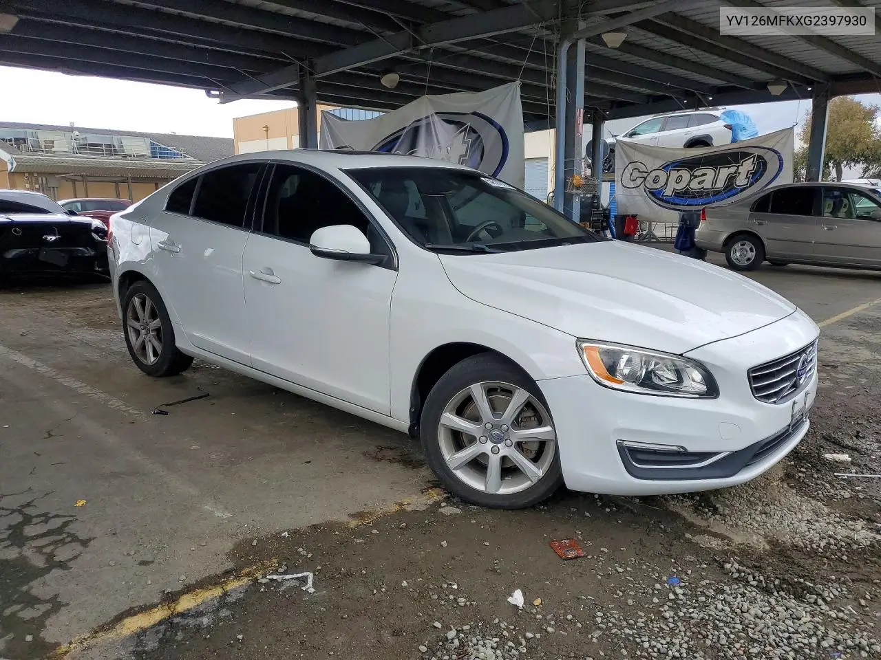 2016 Volvo S60 Premier VIN: YV126MFKXG2397930 Lot: 54557926