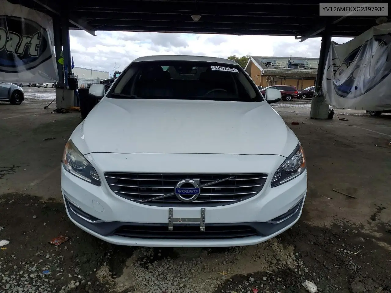 2016 Volvo S60 Premier VIN: YV126MFKXG2397930 Lot: 54557926