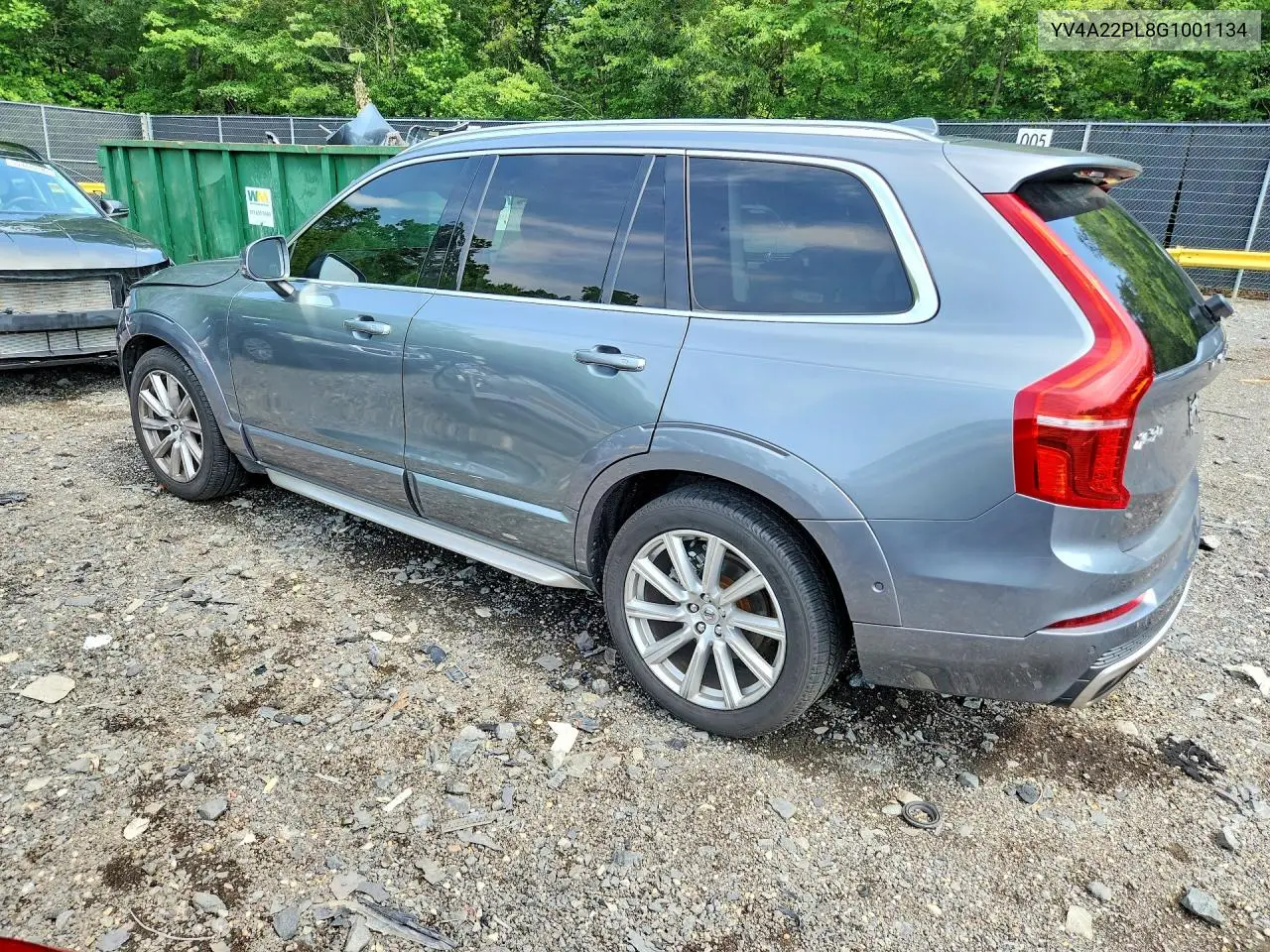 2016 Volvo Xc90 T6 VIN: YV4A22PL8G1001134 Lot: 56742176