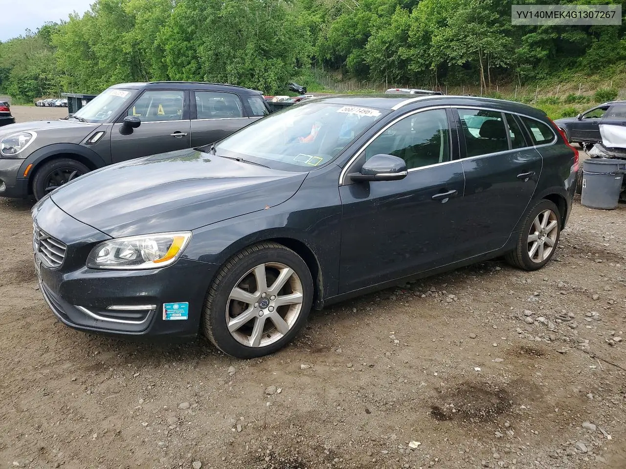 2016 Volvo V60 T5 Premier VIN: YV140MEK4G1307267 Lot: 56871496