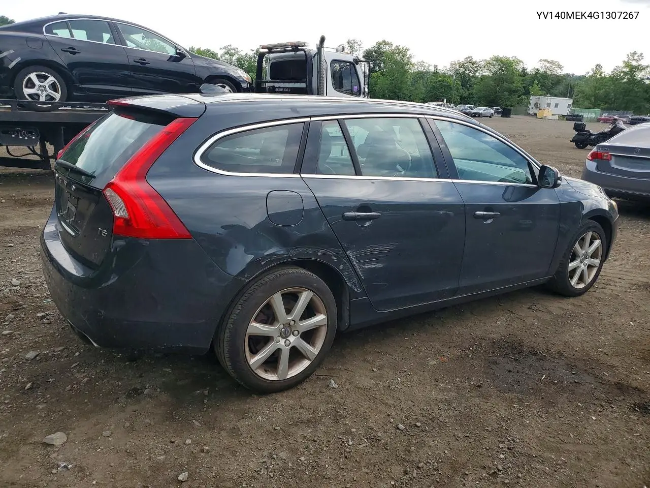 2016 Volvo V60 T5 Premier VIN: YV140MEK4G1307267 Lot: 56871496