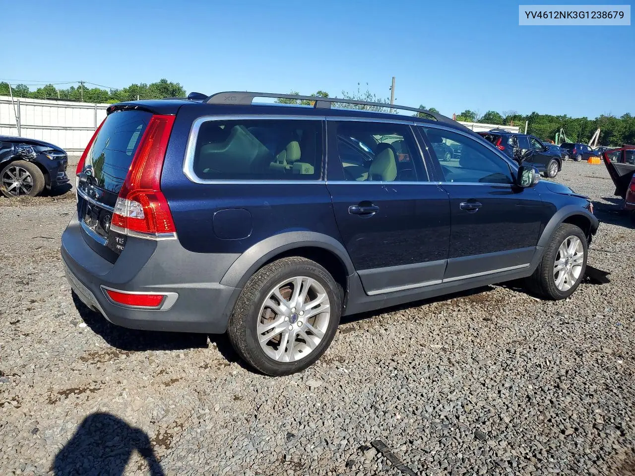 2016 Volvo Xc70 T5 Premier VIN: YV4612NK3G1238679 Lot: 57467806
