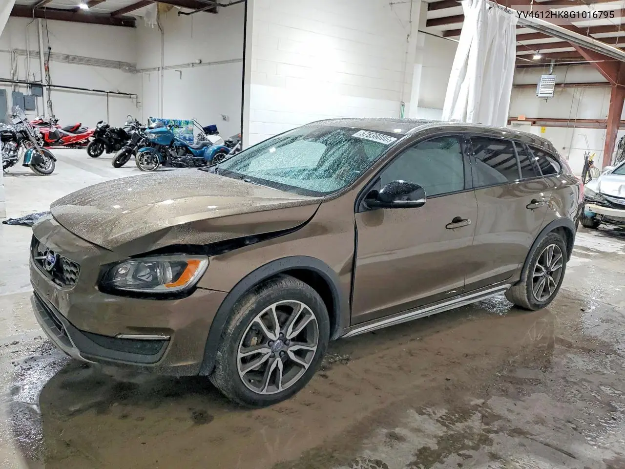 2016 Volvo V60 Cross Country Premier VIN: YV4612HK8G1016795 Lot: 57838086