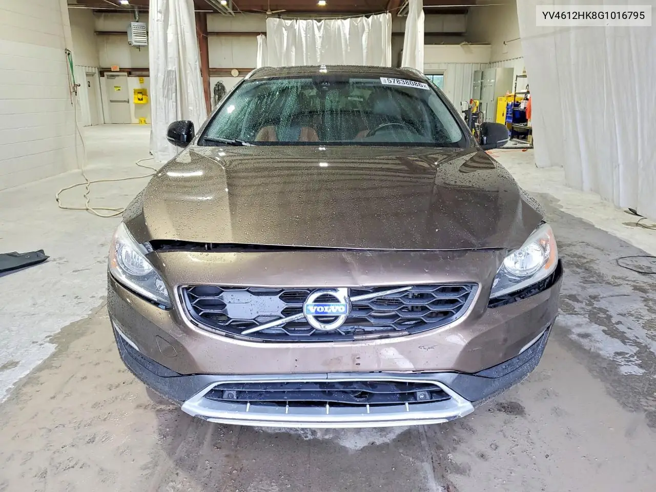 2016 Volvo V60 Cross Country Premier VIN: YV4612HK8G1016795 Lot: 57838086