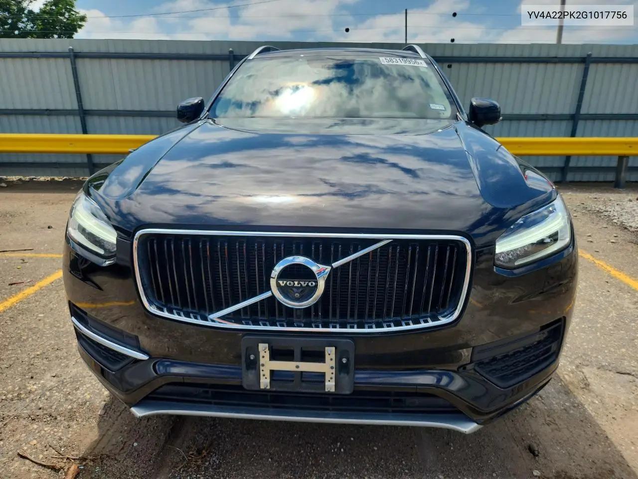 2016 Volvo Xc90 T6 VIN: YV4A22PK2G1017756 Lot: 58319956