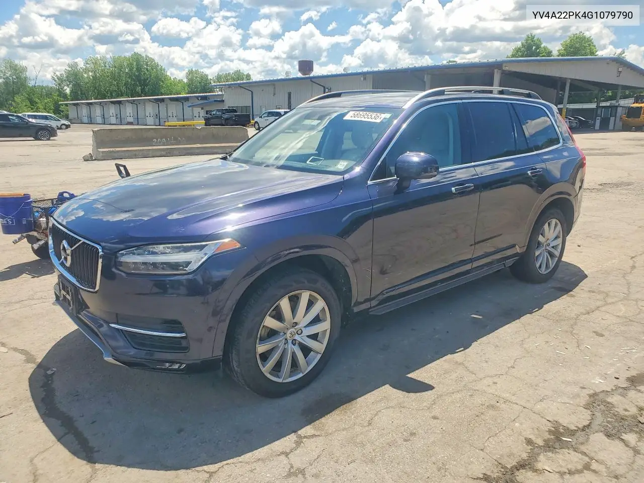 2016 Volvo Xc90 T6 VIN: YV4A22PK4G1079790 Lot: 58695536