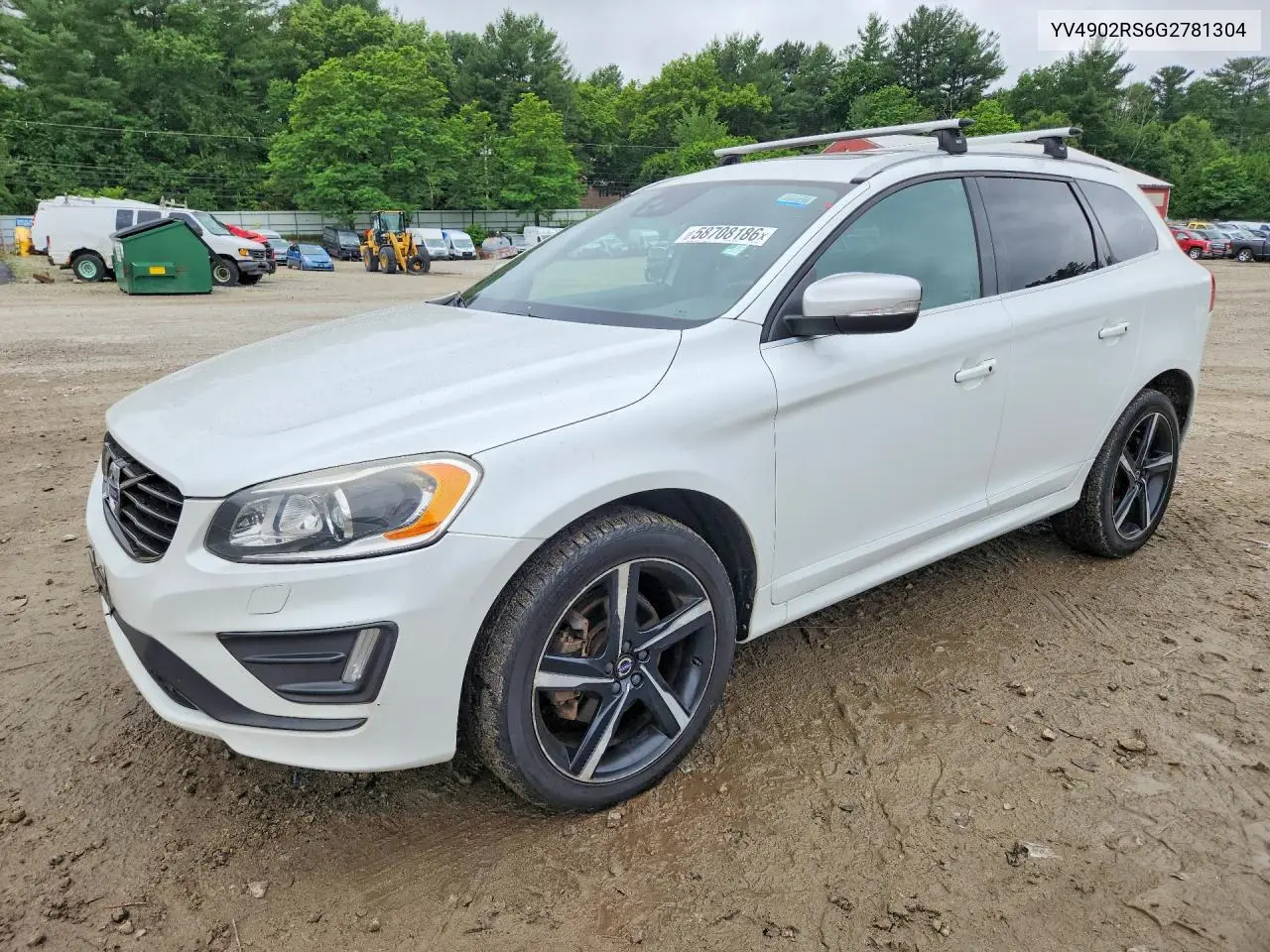 2016 Volvo Xc60 T6 R-Design Platinum VIN: YV4902RS6G2781304 Lot: 58708186