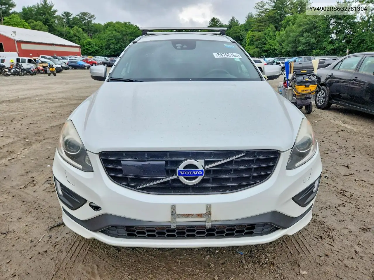 2016 Volvo Xc60 T6 R-Design Platinum VIN: YV4902RS6G2781304 Lot: 58708186
