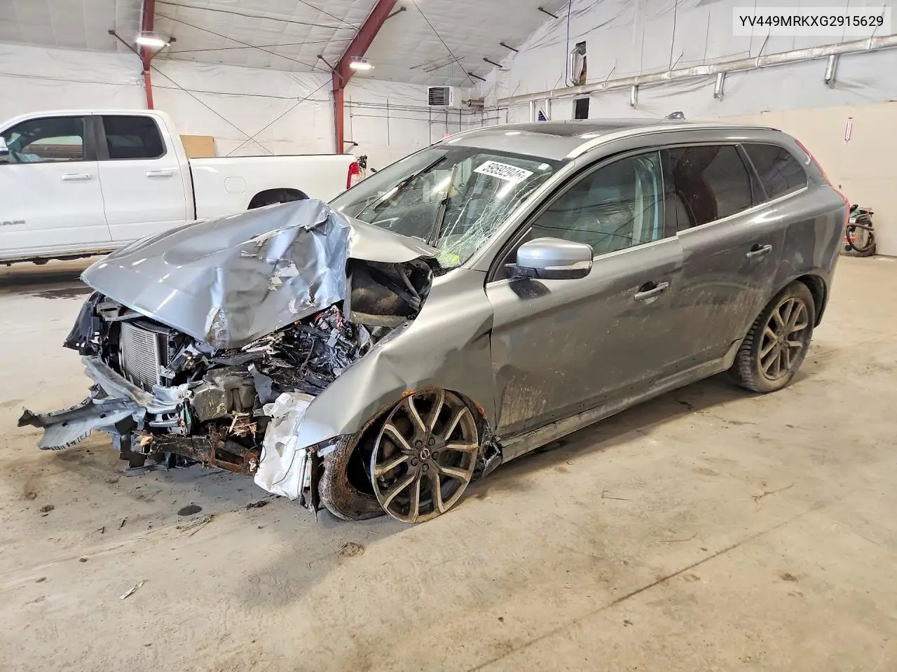 2016 Volvo Xc60 T6 Premier VIN: YV449MRKXG2915629 Lot: 59592946