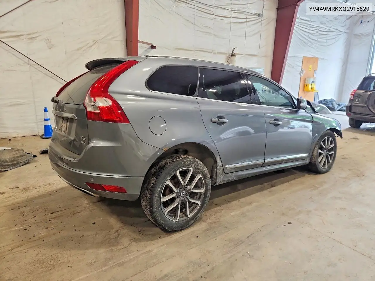 2016 Volvo Xc60 T6 Premier VIN: YV449MRKXG2915629 Lot: 59592946
