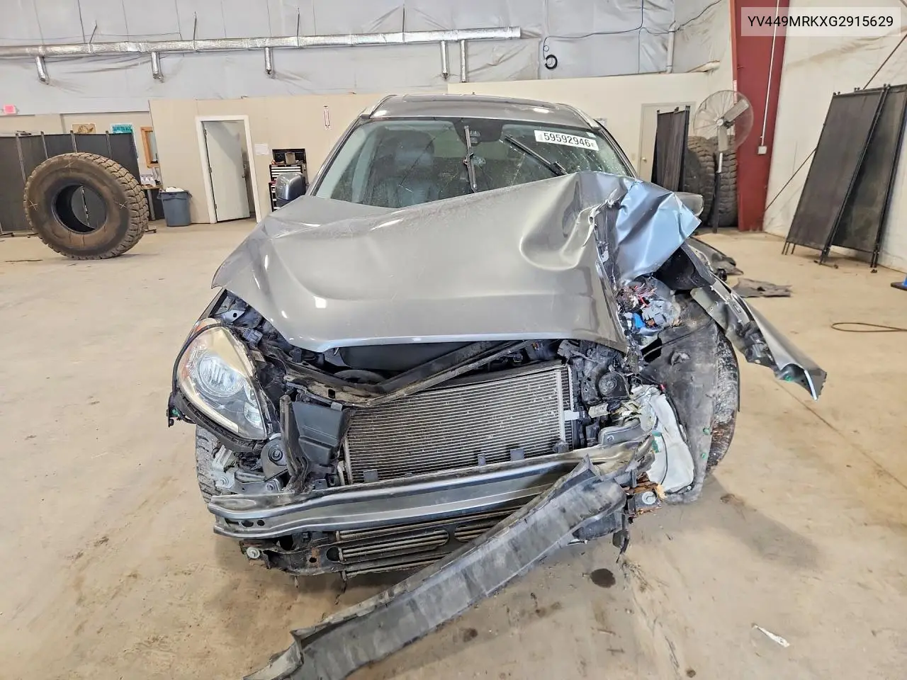 2016 Volvo Xc60 T6 Premier VIN: YV449MRKXG2915629 Lot: 59592946