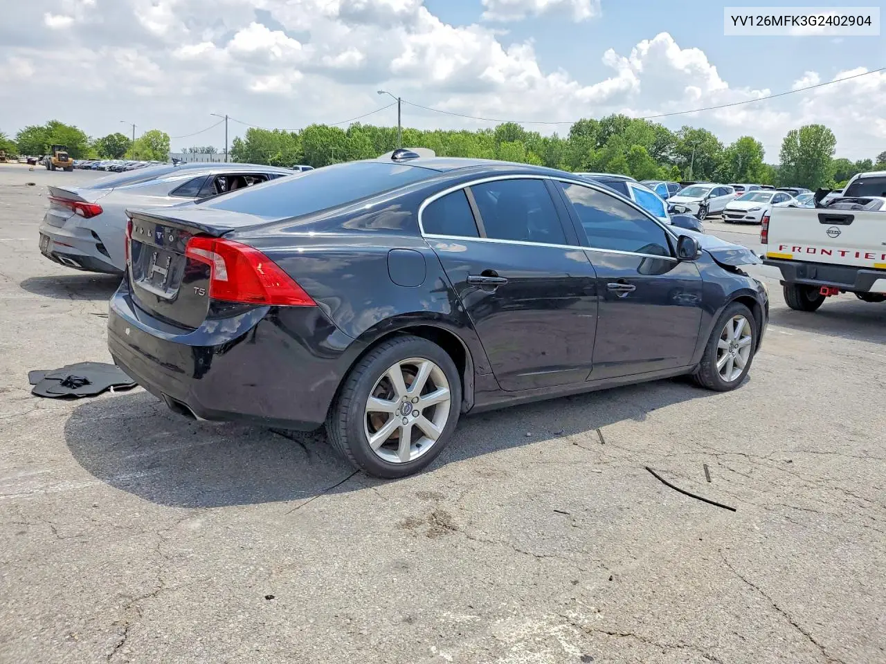 2016 Volvo S60 Premier VIN: YV126MFK3G2402904 Lot: 59611716