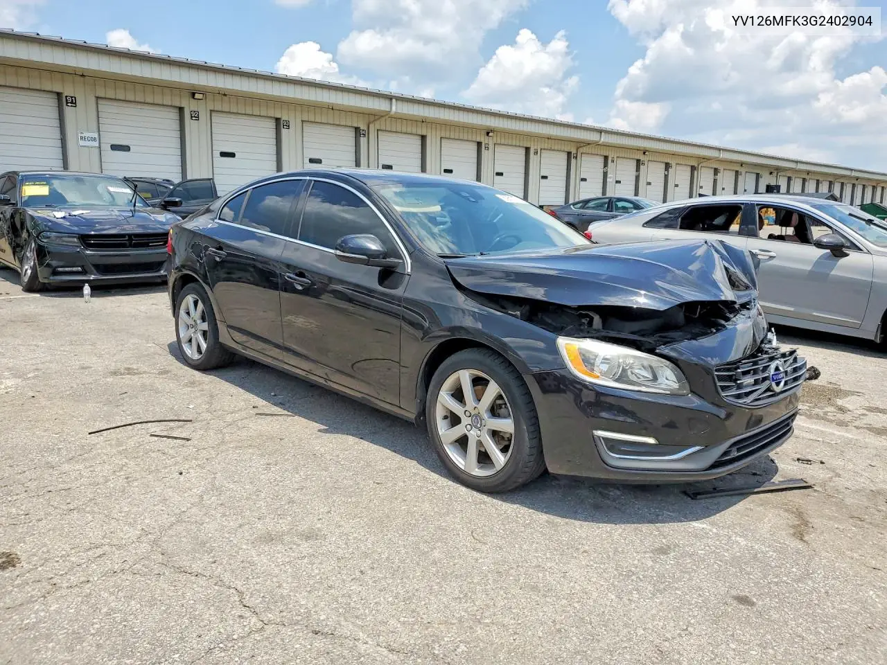 2016 Volvo S60 Premier VIN: YV126MFK3G2402904 Lot: 59611716
