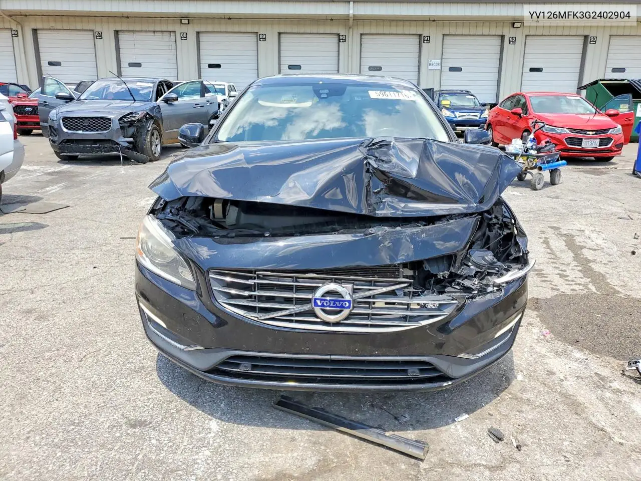 2016 Volvo S60 Premier VIN: YV126MFK3G2402904 Lot: 59611716