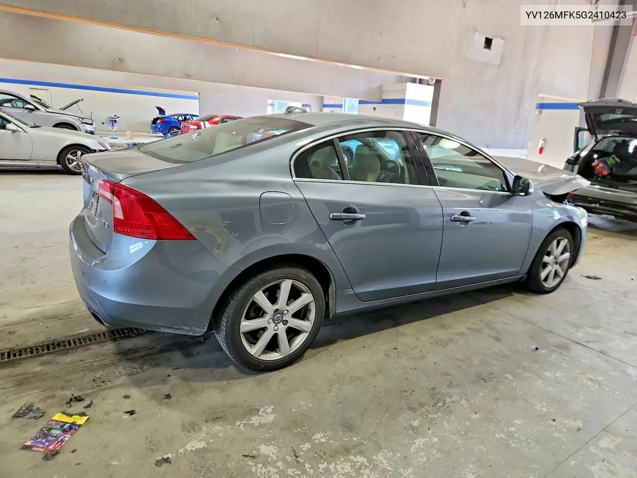 2016 Volvo S60 Premier VIN: YV126MFK5G2410423 Lot: 59625006