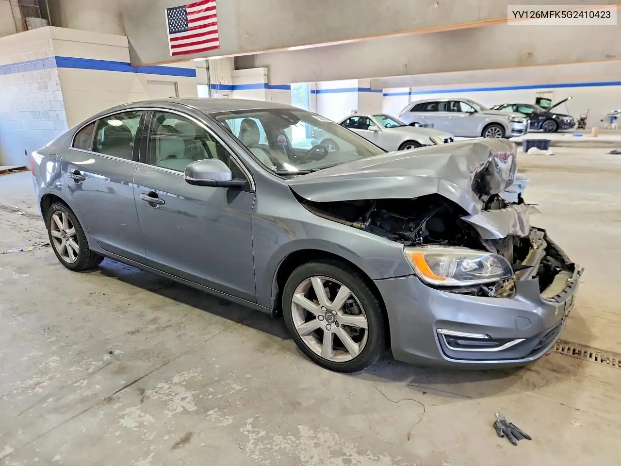 2016 Volvo S60 Premier VIN: YV126MFK5G2410423 Lot: 59625006