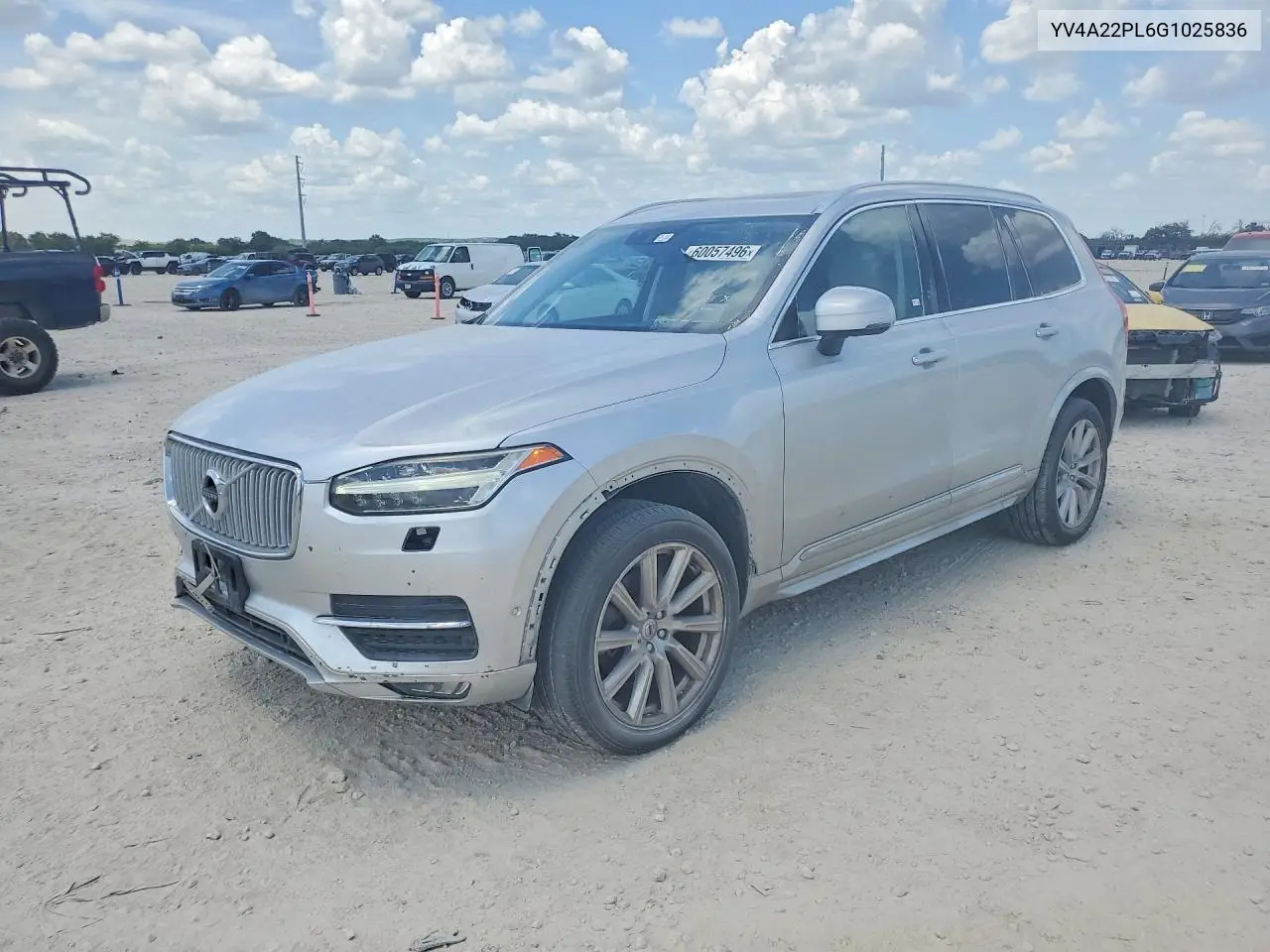 2016 Volvo Xc90 T6 VIN: YV4A22PL6G1025836 Lot: 60057496