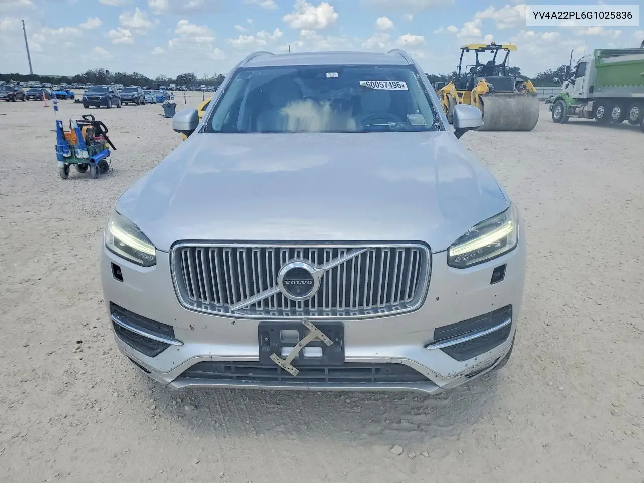2016 Volvo Xc90 T6 VIN: YV4A22PL6G1025836 Lot: 60057496