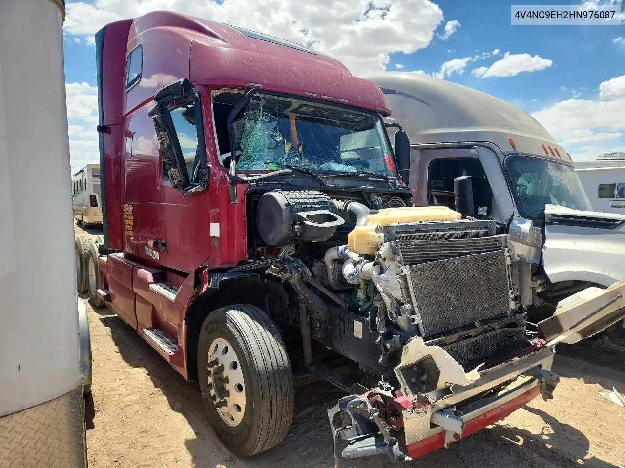 2017 Volvo Vn Vnl VIN: 4V4NC9EH2HN976087 Lot: 53393606