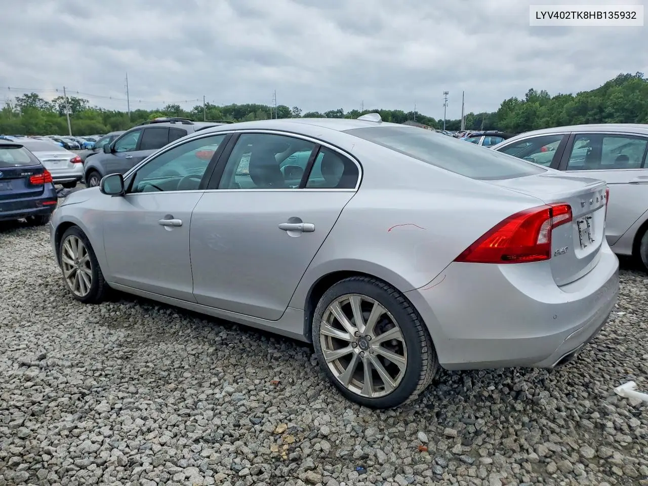 2017 Volvo S60 Premier VIN: LYV402TK8HB135932 Lot: 57023486
