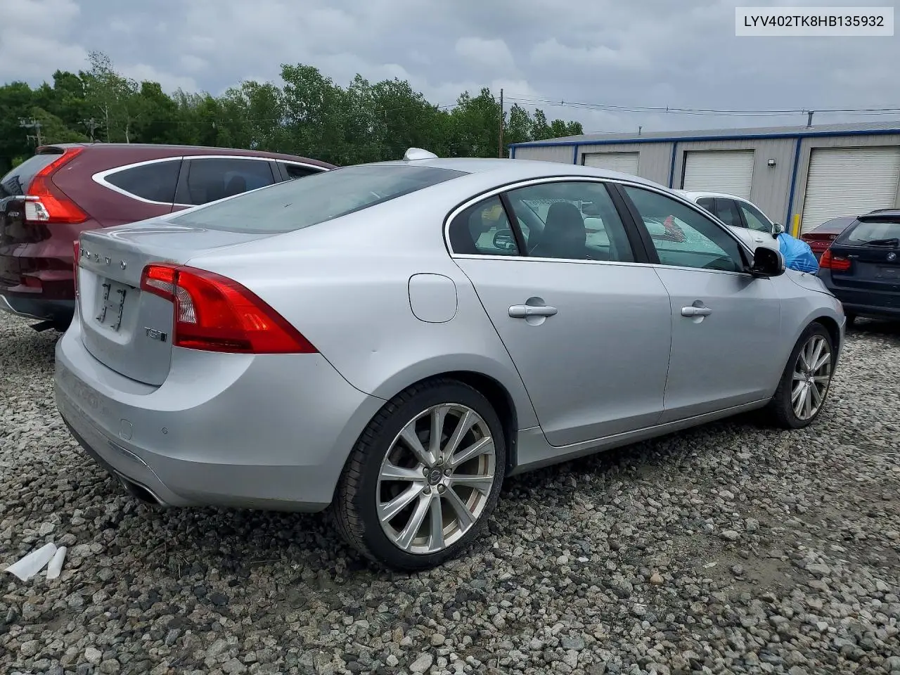 2017 Volvo S60 Premier VIN: LYV402TK8HB135932 Lot: 57023486