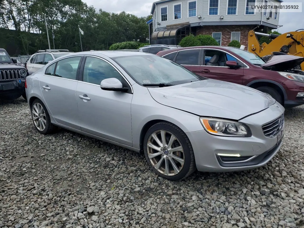 2017 Volvo S60 Premier VIN: LYV402TK8HB135932 Lot: 57023486