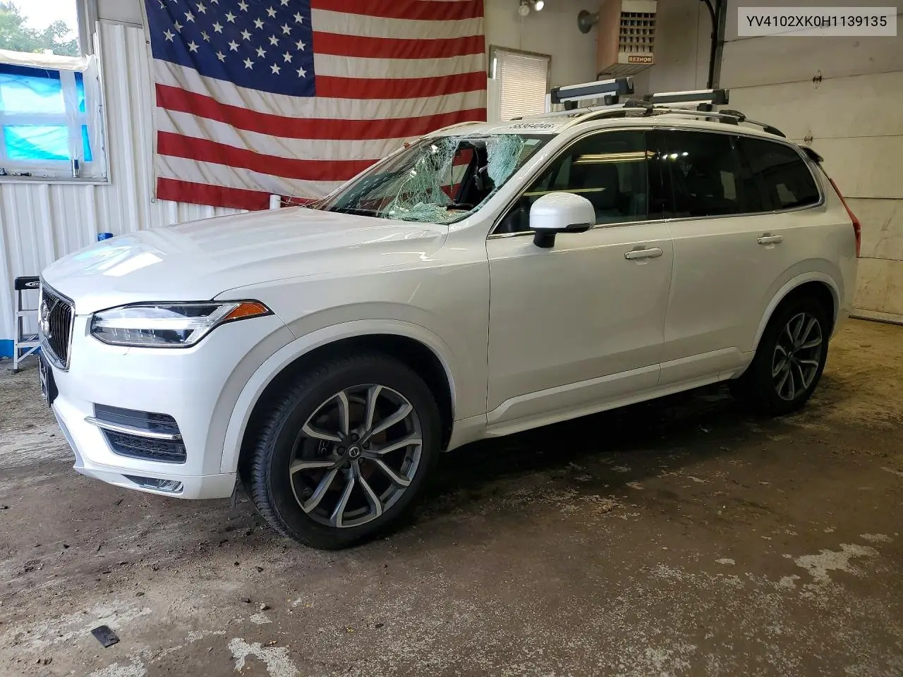 2017 Volvo Xc90 T5 VIN: YV4102XK0H1139135 Lot: 58364046