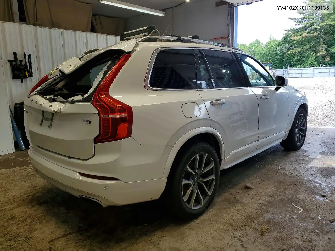 2017 Volvo Xc90 T5 VIN: YV4102XK0H1139135 Lot: 58364046