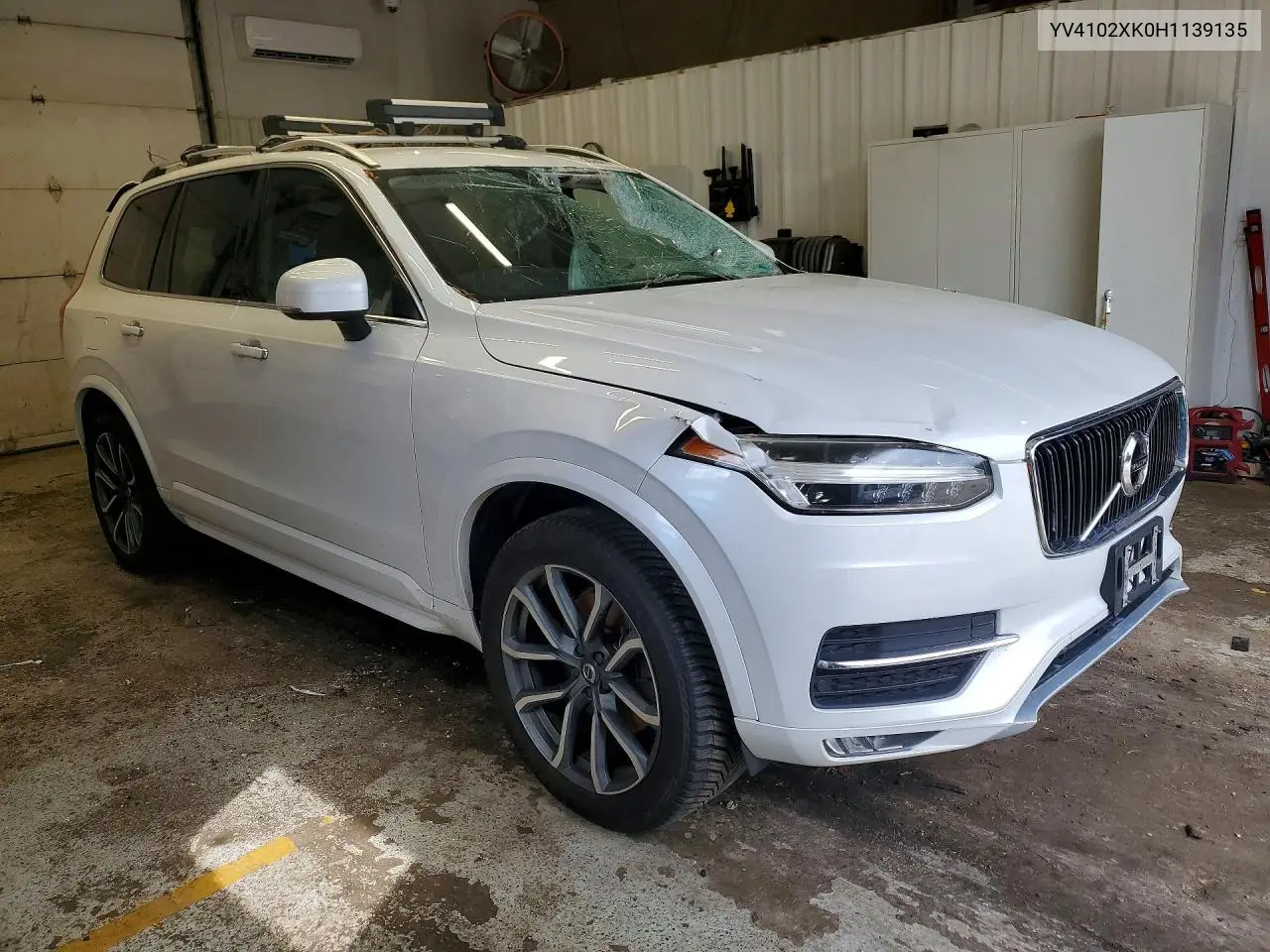 2017 Volvo Xc90 T5 VIN: YV4102XK0H1139135 Lot: 58364046