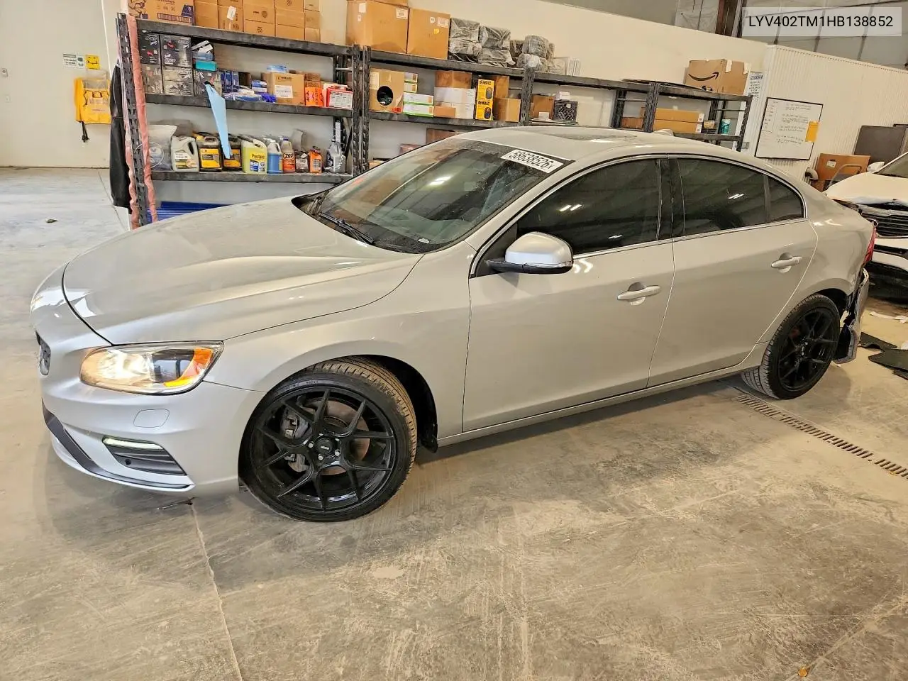 2017 Volvo S60 Platinum VIN: LYV402TM1HB138852 Lot: 58638526