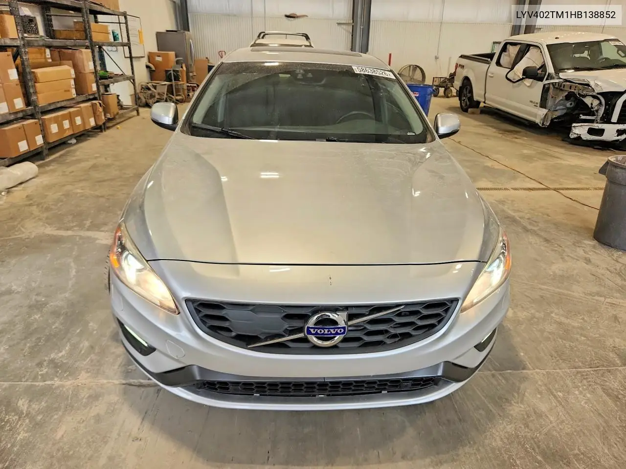 2017 Volvo S60 Platinum VIN: LYV402TM1HB138852 Lot: 58638526