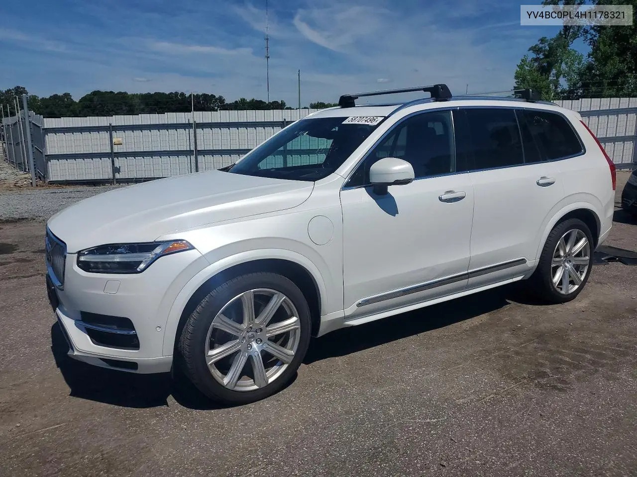 2017 Volvo Xc90 T8 VIN: YV4BC0PL4H1178321 Lot: 58707496