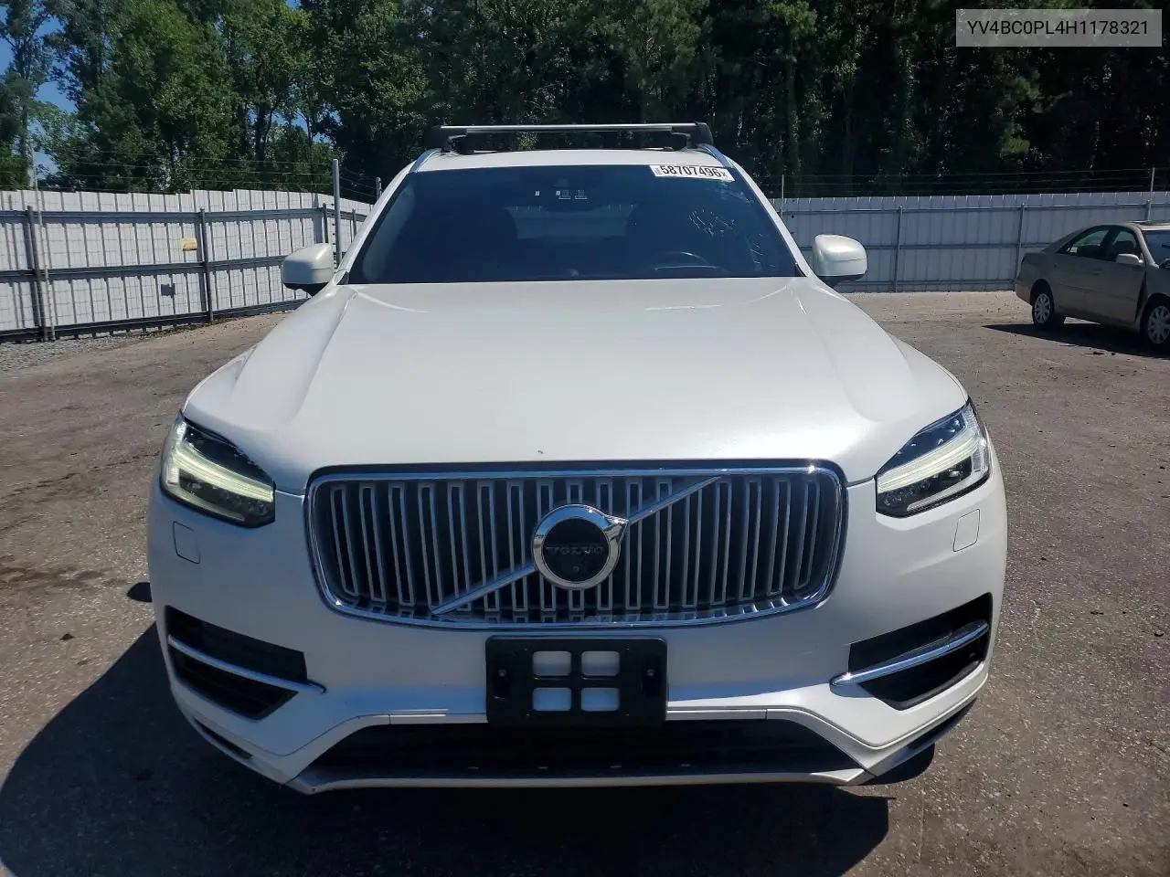 2017 Volvo Xc90 T8 VIN: YV4BC0PL4H1178321 Lot: 58707496