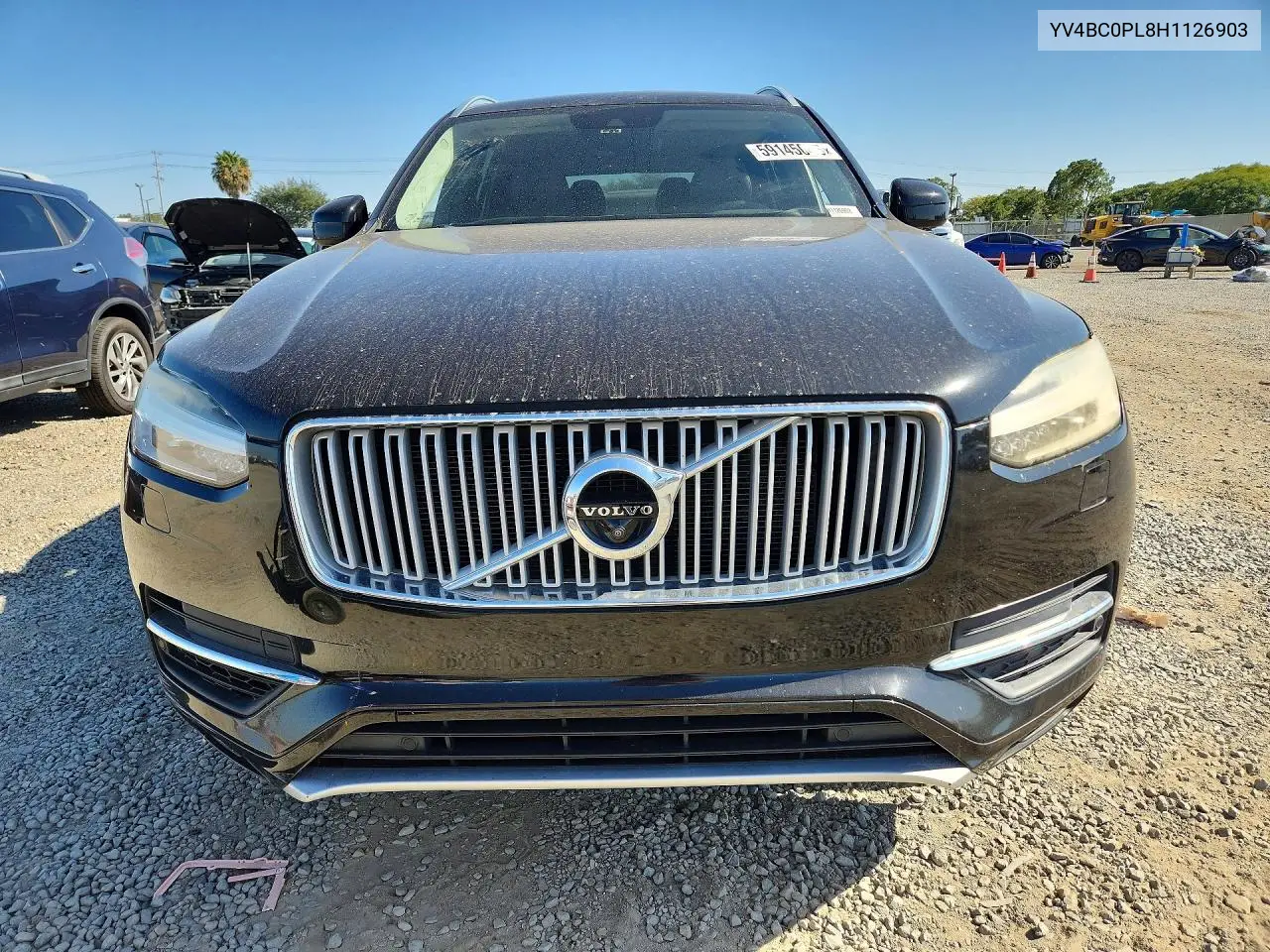 2017 Volvo Xc90 T8 VIN: YV4BC0PL8H1126903 Lot: 59145046