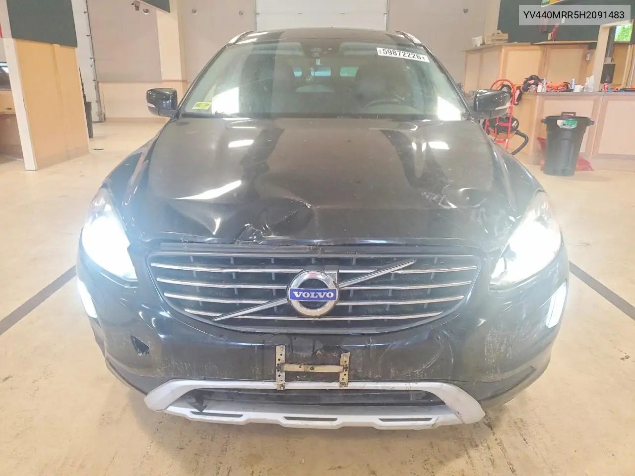 2017 Volvo Xc60 T5 Dynamic VIN: YV440MRR5H2091483 Lot: 59872226