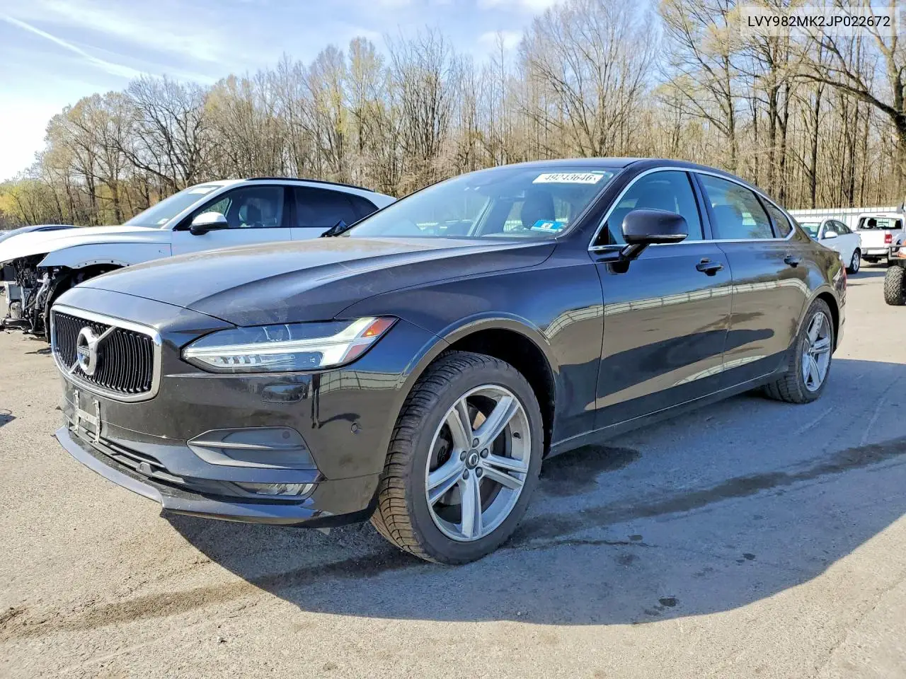 2018 Volvo S90 T5 Momentum VIN: LVY982MK2JP022672 Lot: 49243646