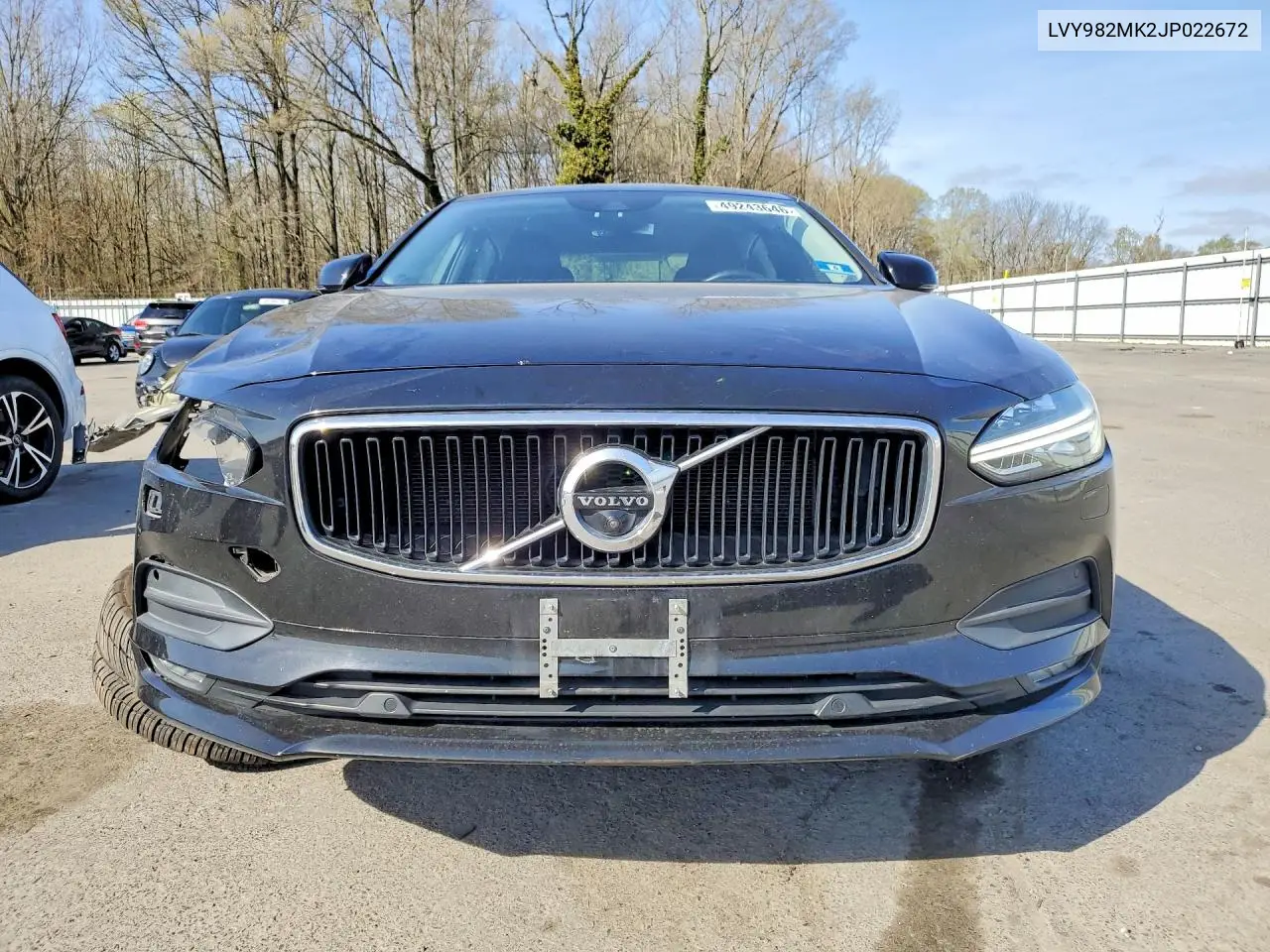 2018 Volvo S90 T5 Momentum VIN: LVY982MK2JP022672 Lot: 49243646