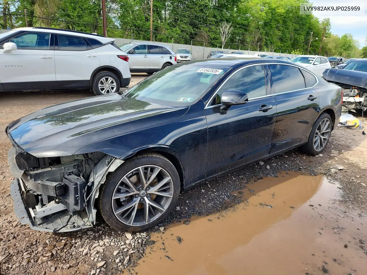 2018 Volvo S90 T5 Momentum VIN: LVY982AK9JP025959 Lot: 51542326