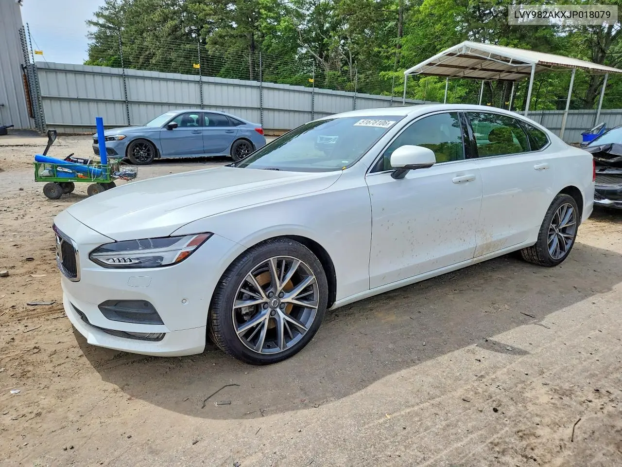 2018 Volvo S90 T5 Momentum VIN: LVY982AKXJP018079 Lot: 51678106