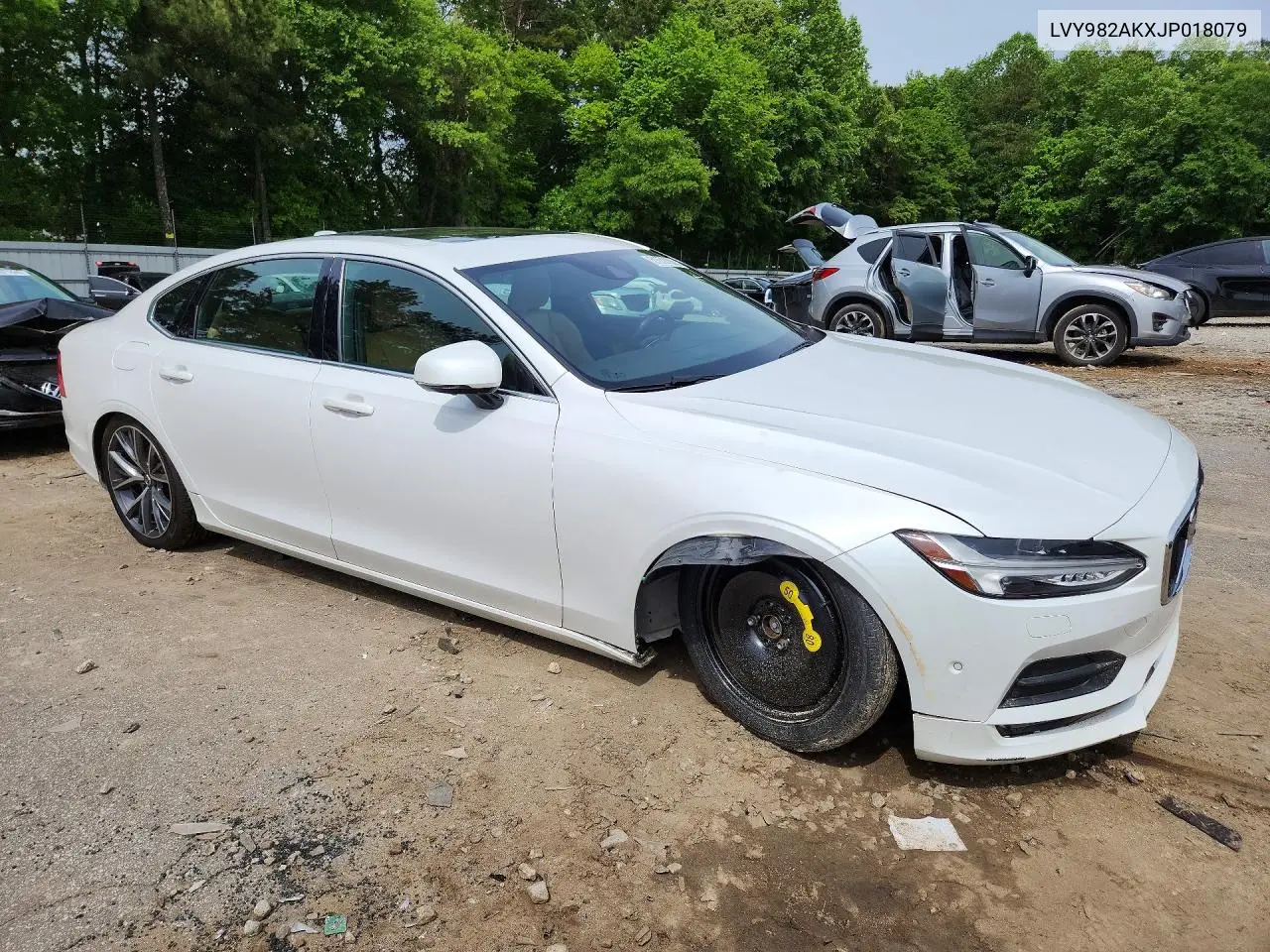2018 Volvo S90 T5 Momentum VIN: LVY982AKXJP018079 Lot: 51678106