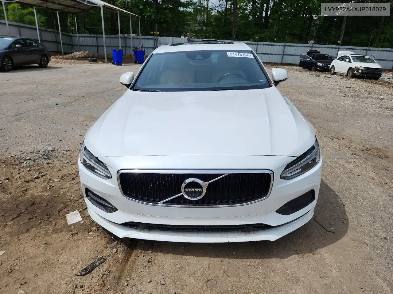 2018 Volvo S90 T5 Momentum VIN: LVY982AKXJP018079 Lot: 51678106