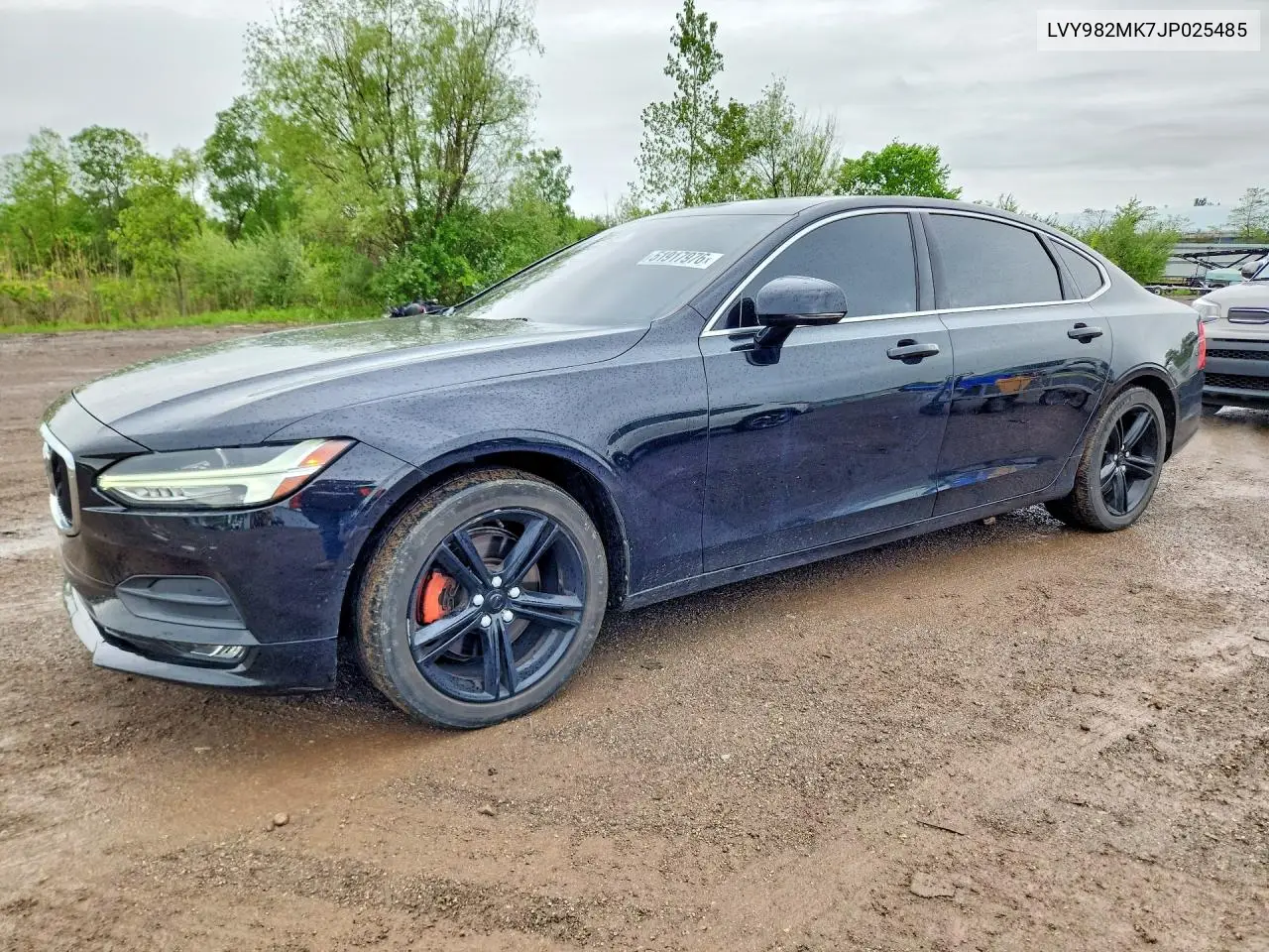 2018 Volvo S90 T5 Momentum VIN: LVY982MK7JP025485 Lot: 51917976