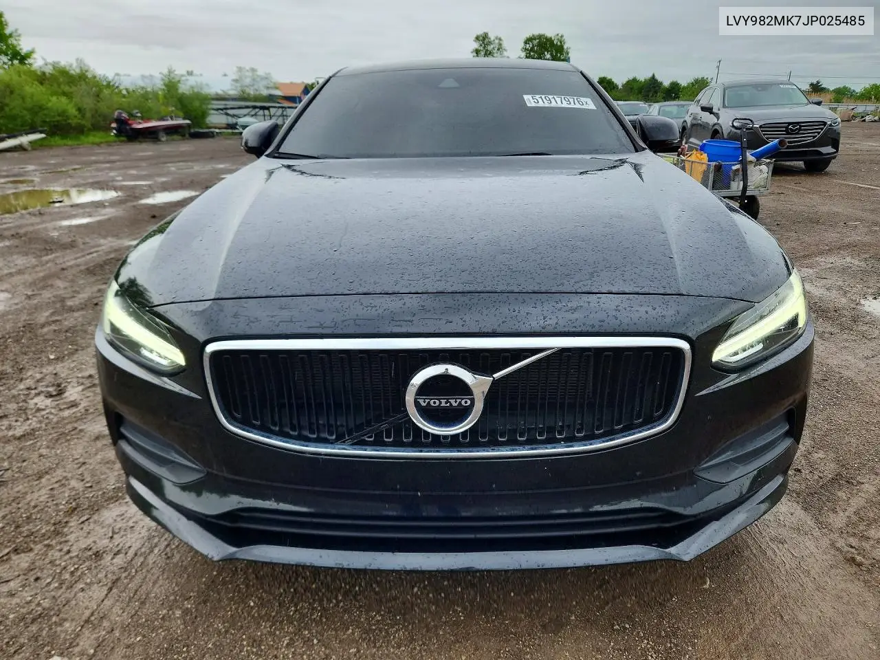 2018 Volvo S90 T5 Momentum VIN: LVY982MK7JP025485 Lot: 51917976