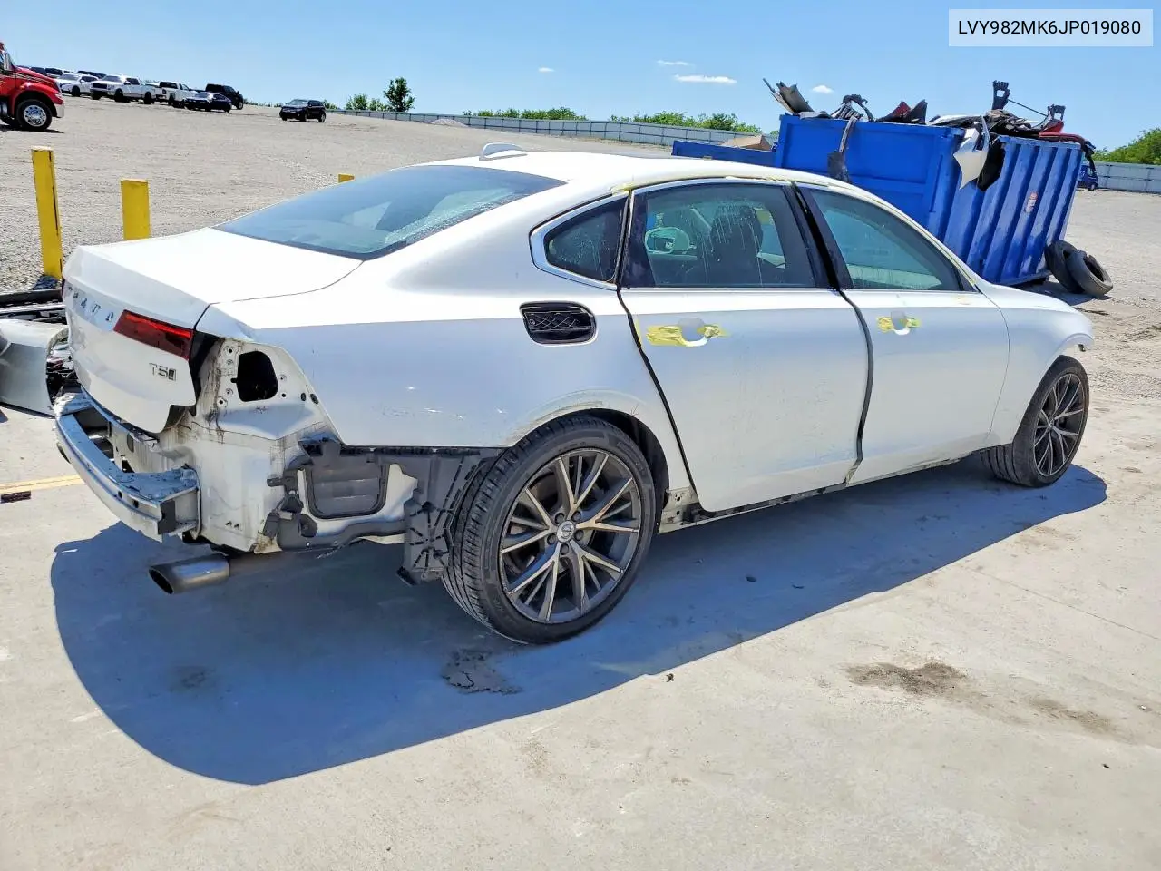 2018 Volvo S90 T5 Momentum VIN: LVY982MK6JP019080 Lot: 53075176
