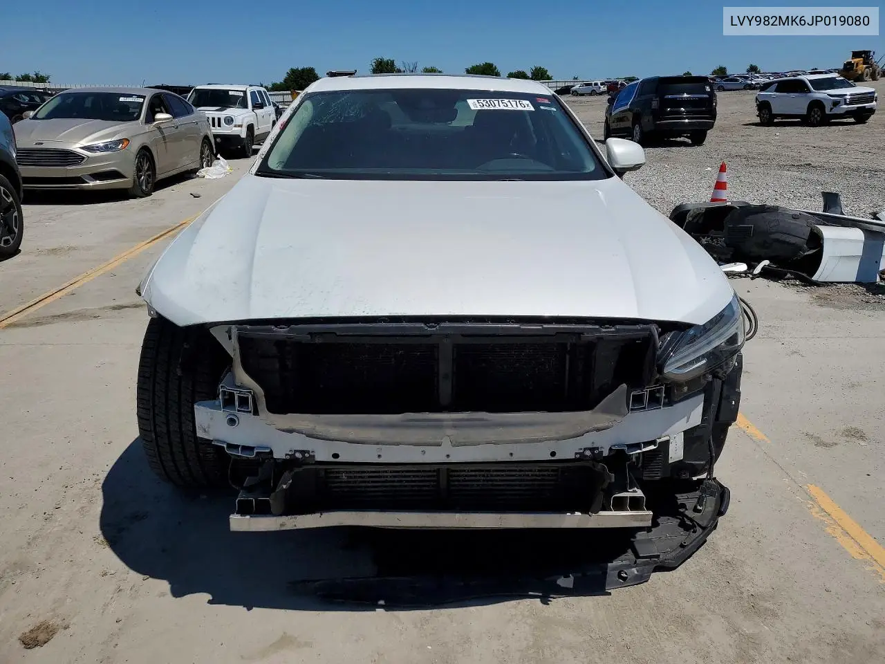 2018 Volvo S90 T5 Momentum VIN: LVY982MK6JP019080 Lot: 53075176