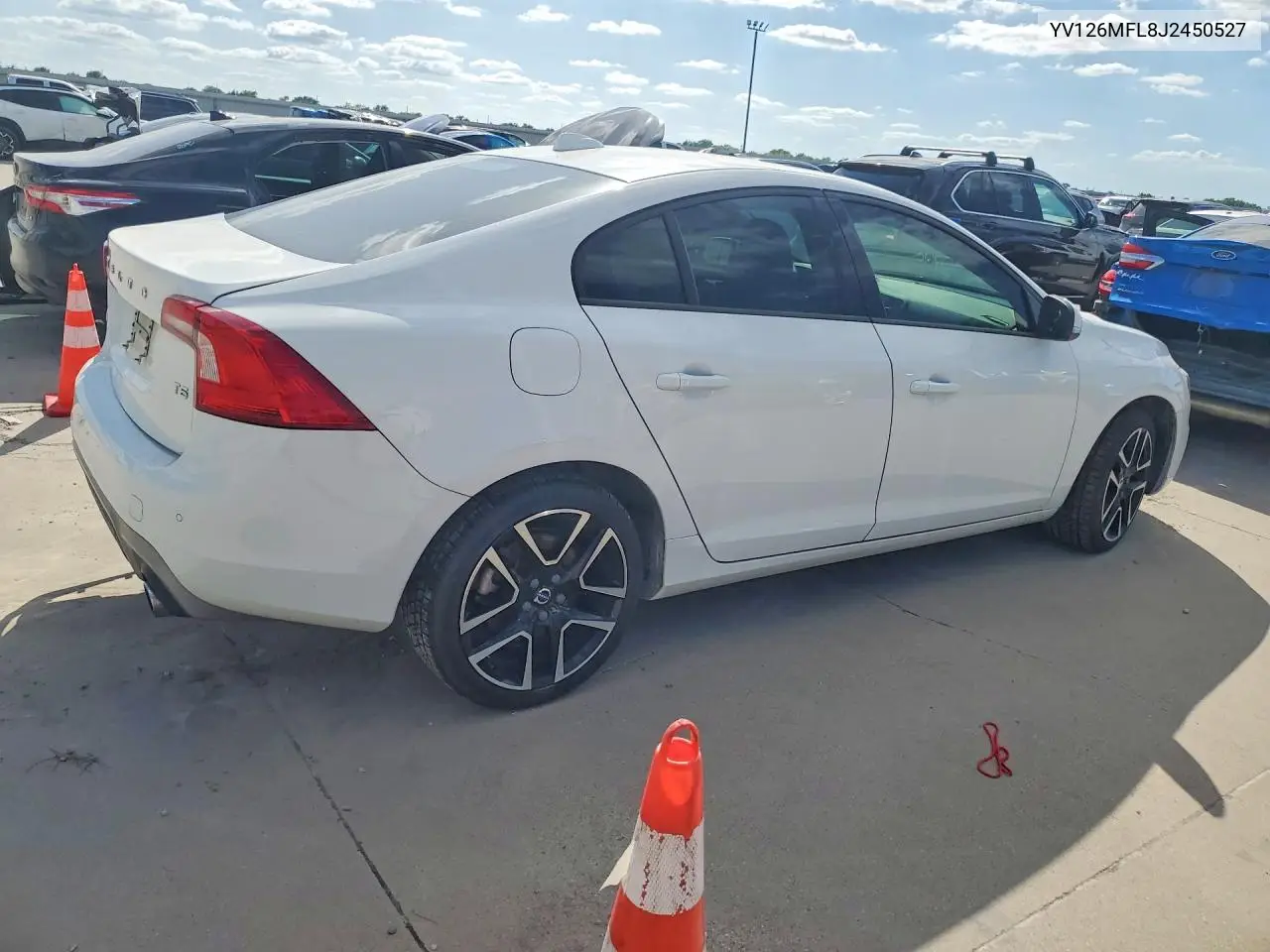 2018 Volvo S60 Dynamic VIN: YV126MFL8J2450527 Lot: 55391046