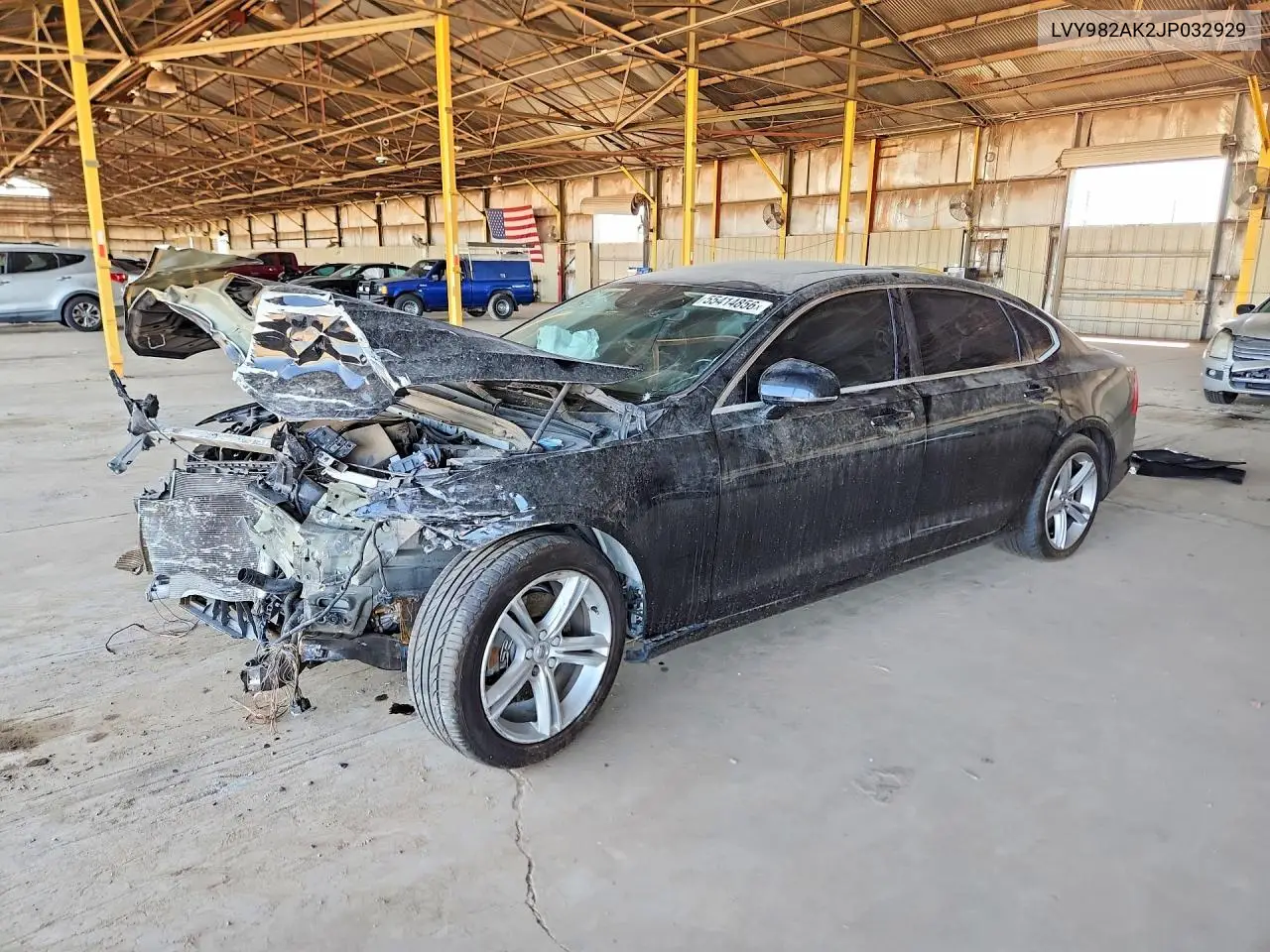 2018 Volvo S90 T5 Momentum VIN: LVY982AK2JP032929 Lot: 55414856
