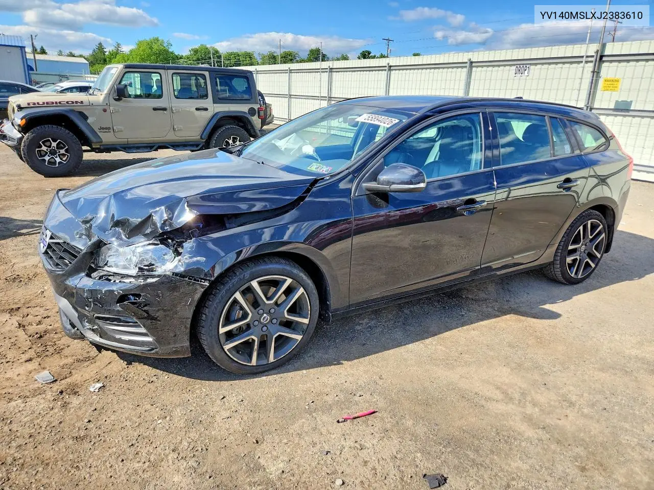 2018 Volvo V60 T5 Dynamic VIN: YV140MSLXJ2383610 Lot: 55894026