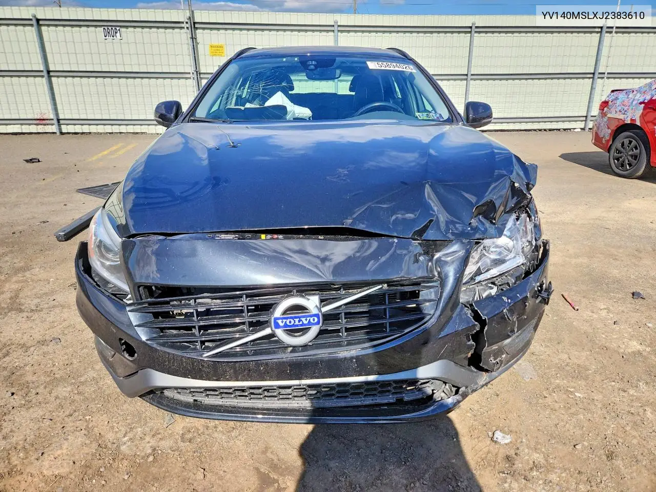 2018 Volvo V60 T5 Dynamic VIN: YV140MSLXJ2383610 Lot: 55894026