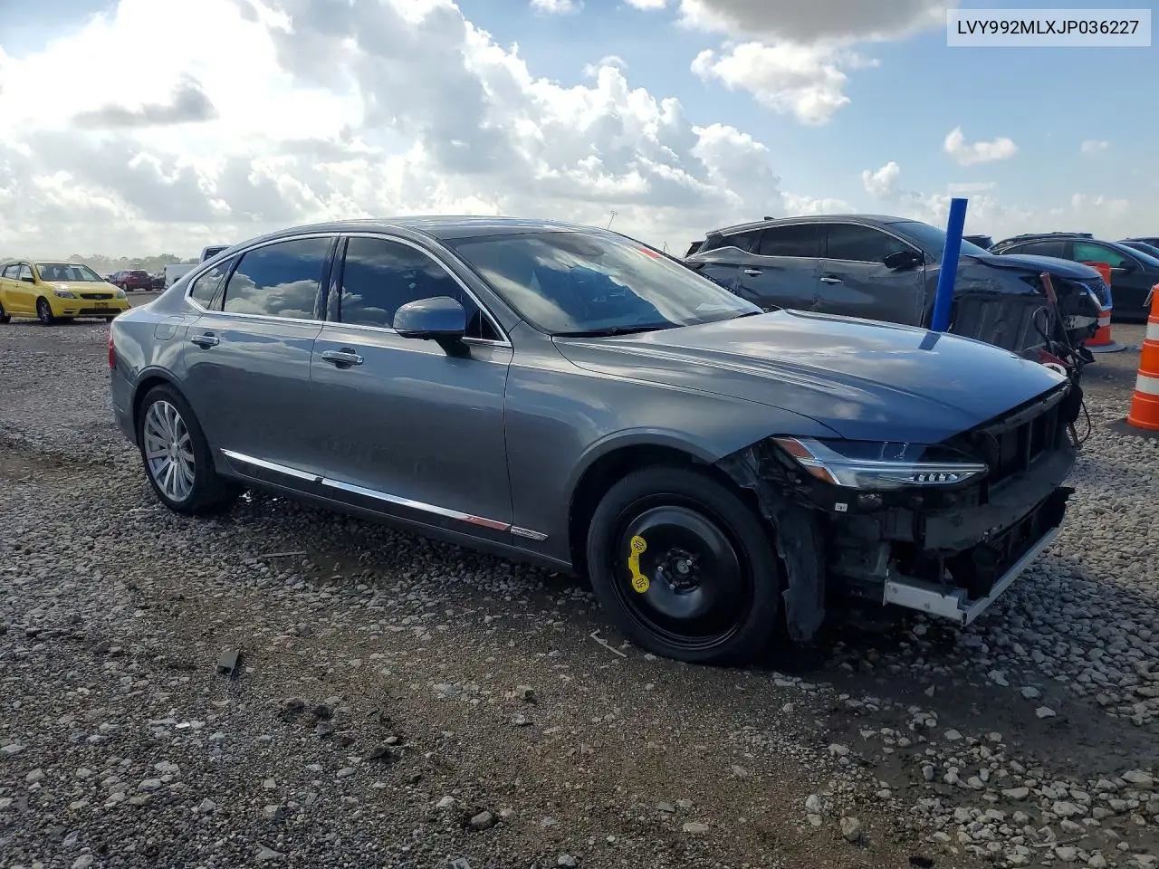 2018 Volvo S90 T6 Inscription VIN: LVY992MLXJP036227 Lot: 56635676
